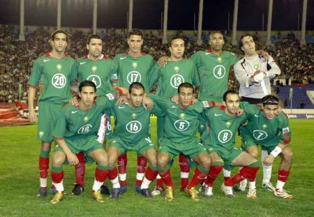 l'equipe marocainne